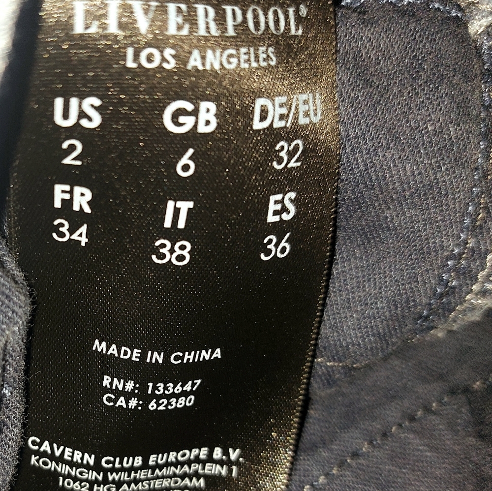 🌷3/$20🌷Liverpool Pull-On High-Rise Ankle Jeggings - Picture 7 of 8